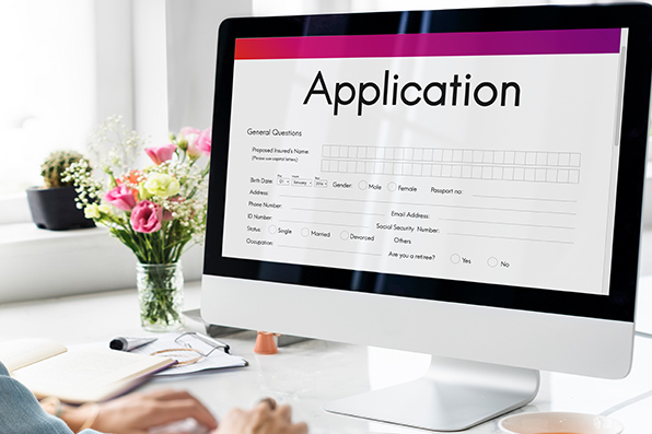 Easy Online Application Process